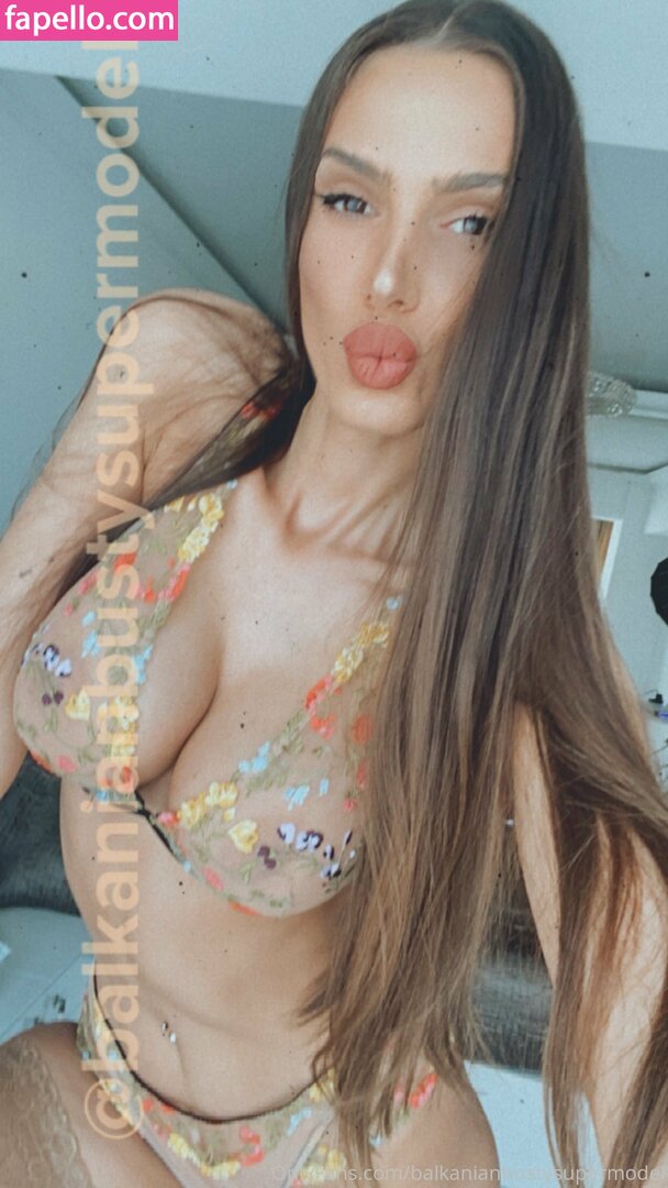 Balkanianbustysupermodel Nude Leaked Onlyfans Photo Fapello