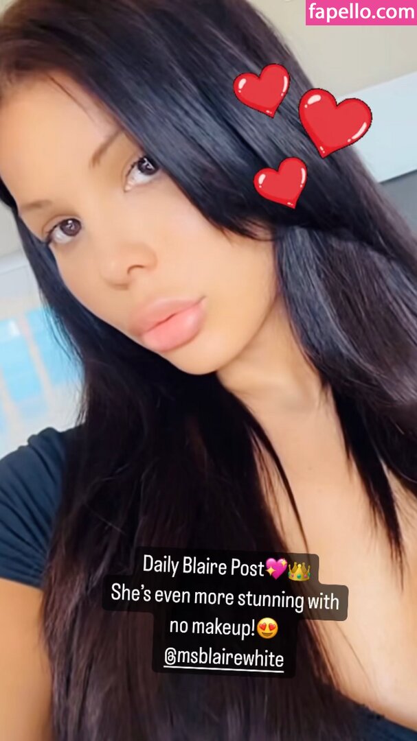 Blaire White Gabbilek Msblairewhite Nude Leaked Onlyfans Photo