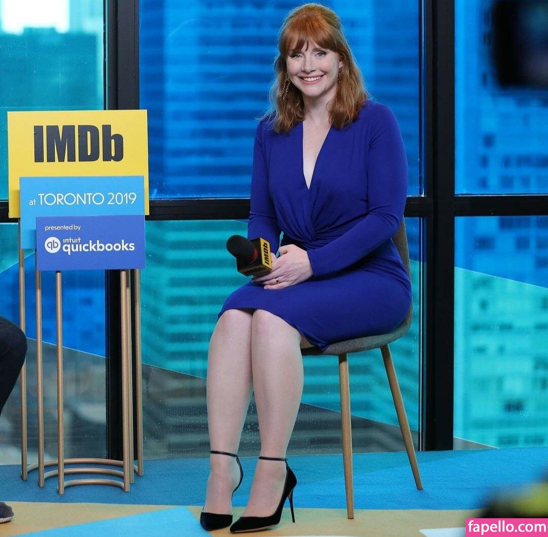 Bryce Dallas Howard Brycedhoward Nude Leaked Onlyfans Photo