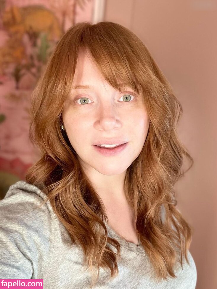 Bryce Dallas Howard Brycedhoward Nude Leaked Onlyfans Photo