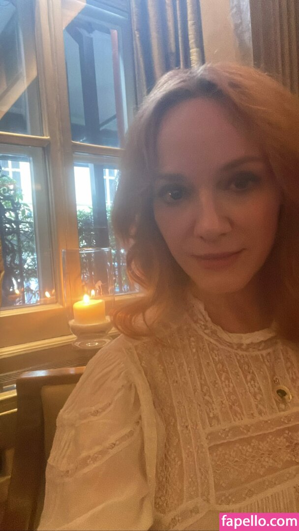 Christina Hendricks Actuallychristinahendricks Nude Leaked OnlyFans