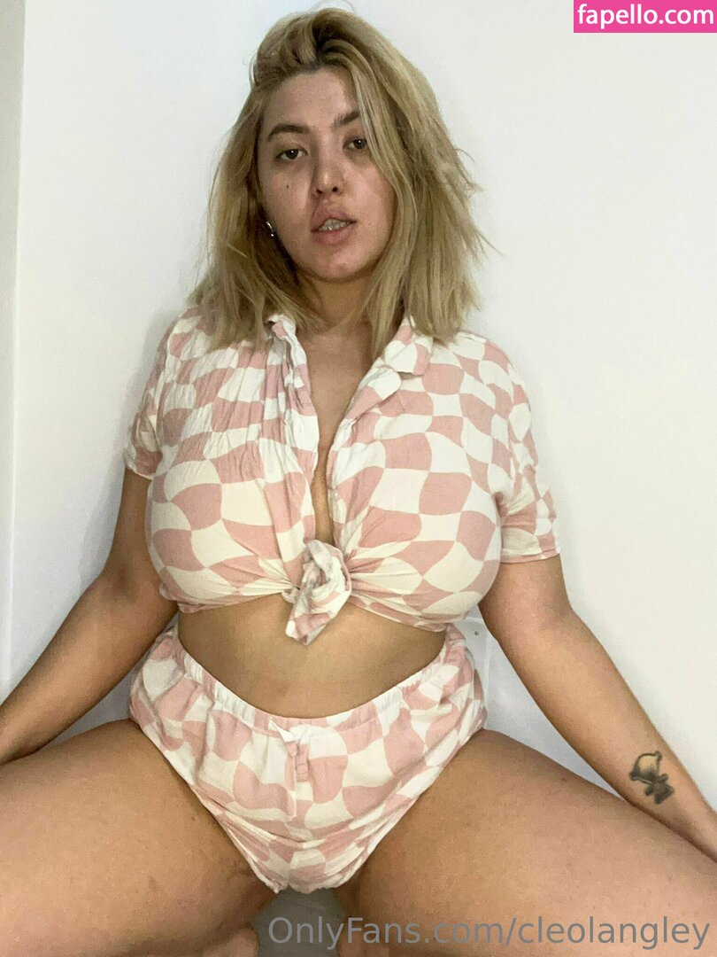 Cleo Langley Cleolangley Nude Leaked Onlyfans Photo Fapello