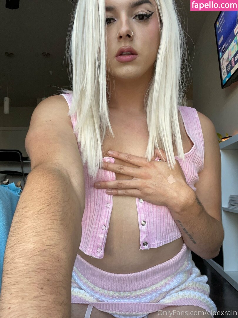 Cloexrain Nude Leaked Onlyfans Photo Fapello