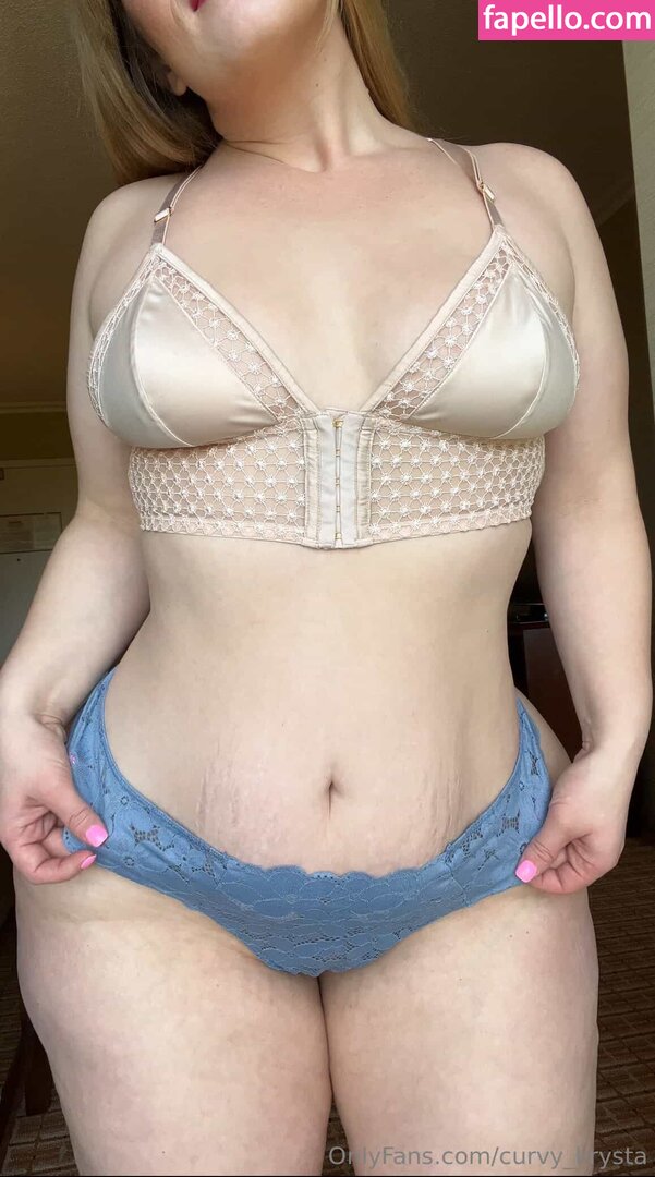 Curvy Krysta Curvykrysta Nude Leaked Onlyfans Photo Fapello