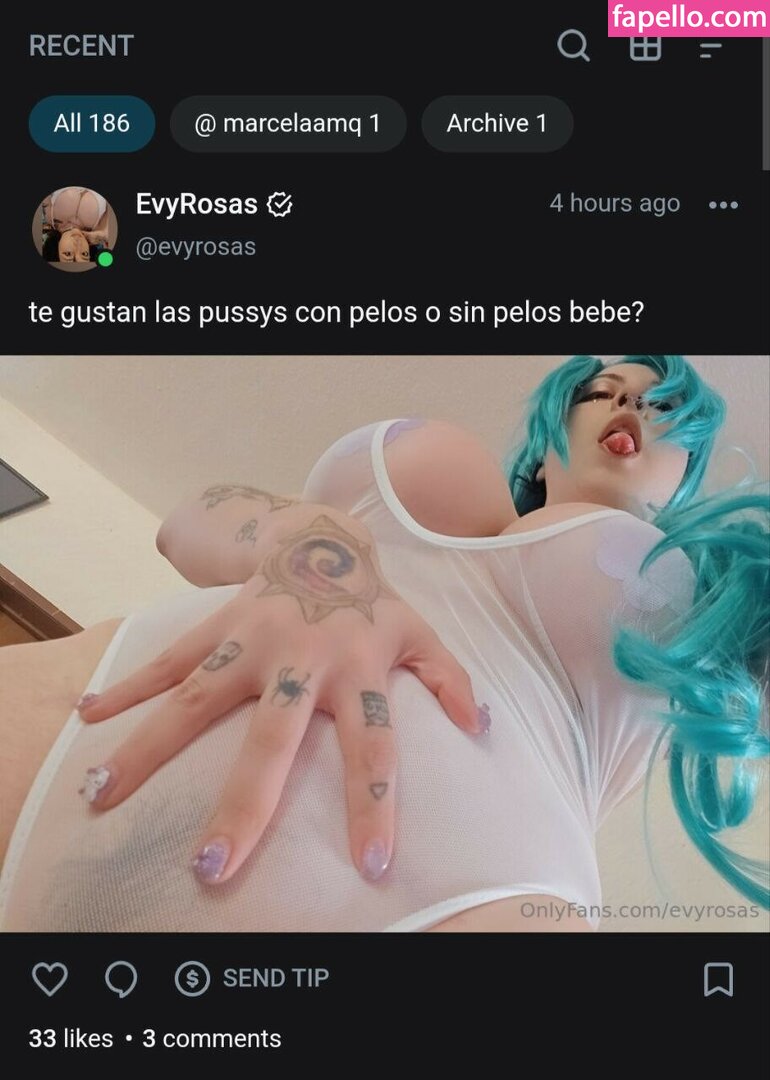 Evy Rosas Evy Rosas Evyrosas Nude Leaked OnlyFans Photo 157 Fapello