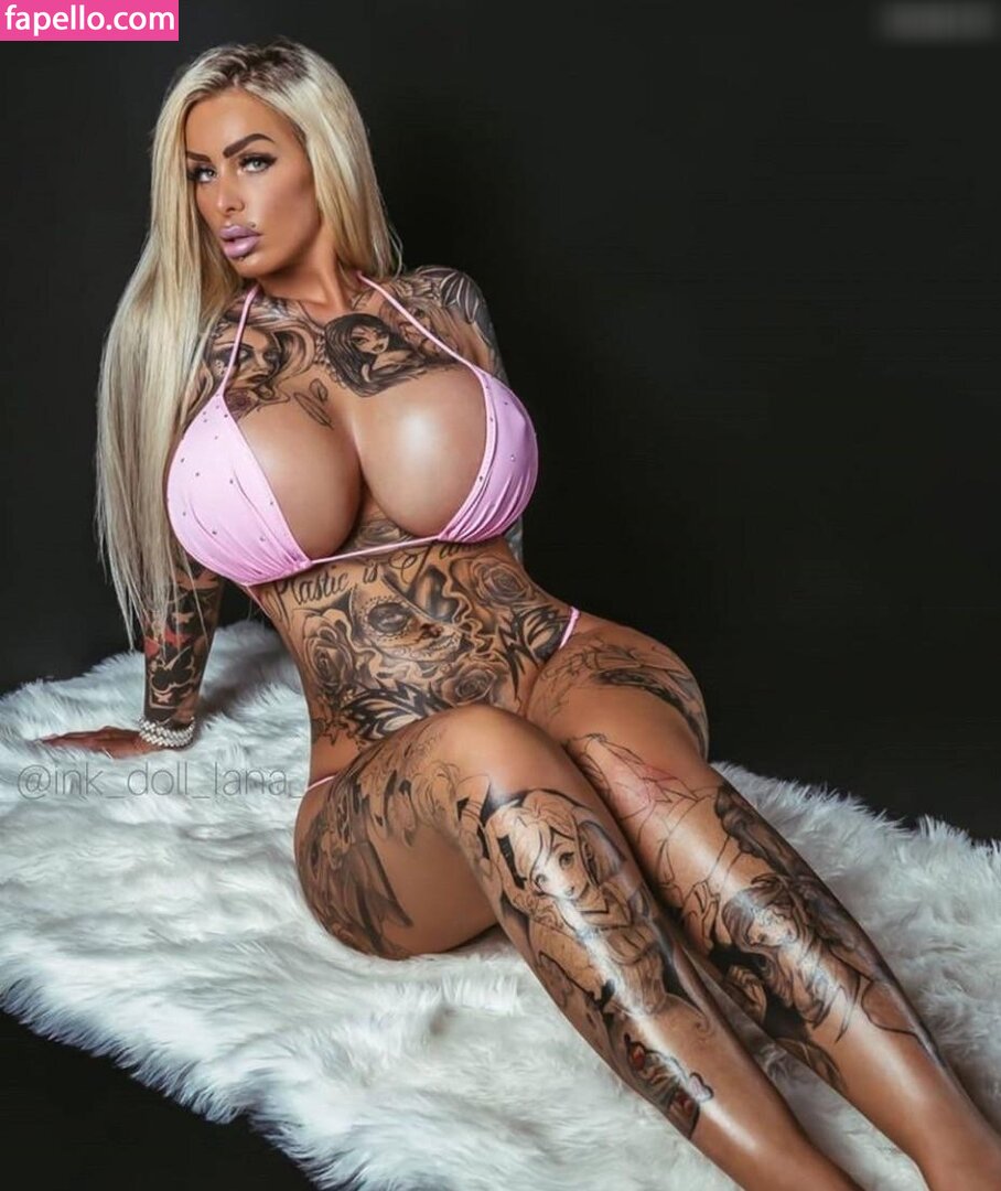 Ink Doll Lana Ink Lanovalie Nude Leaked OnlyFans Photo 7 Fapello