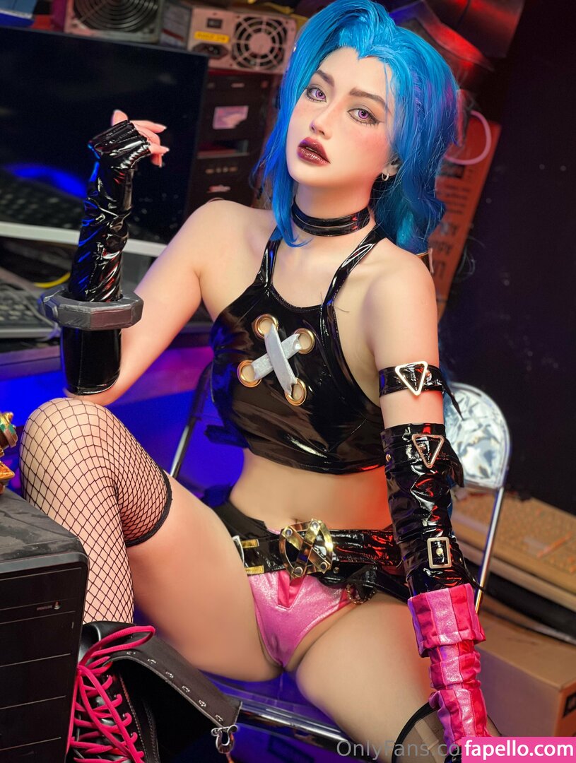 Jinx Cosplay Arcane Leaguelegends Jinxedyumeria Nude Leaked