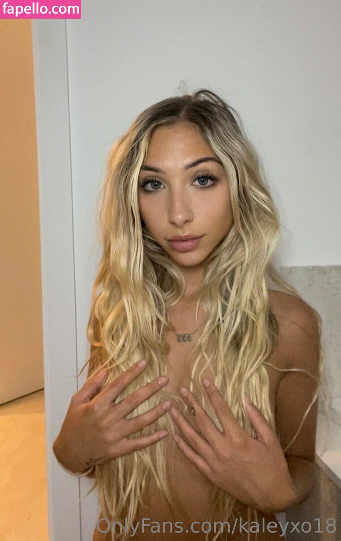 Kaleyxo Kayleygurlxoxo Nude Leaked Onlyfans Photo Fapello