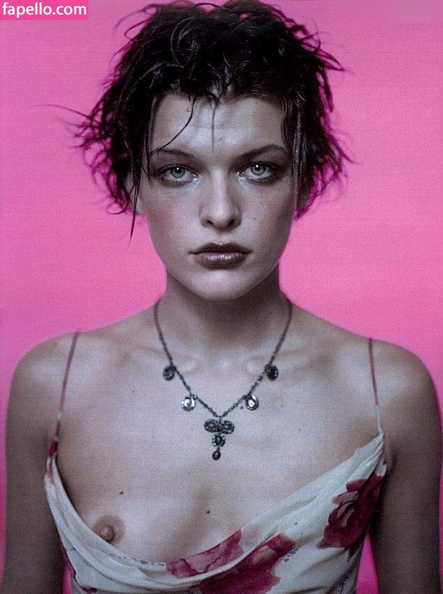 Milla Jovovich MillaJovovich Nude Leaked OnlyFans Photo 124 Fapello