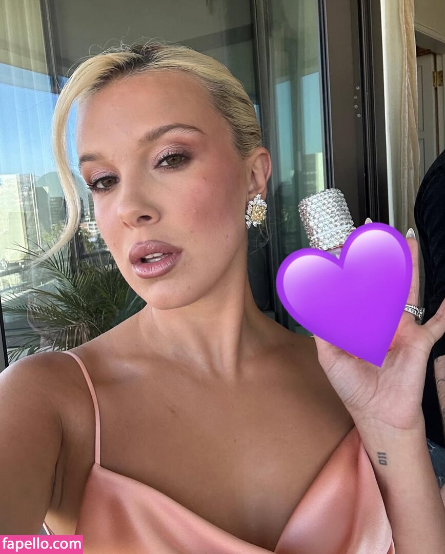 Millie Bobby Brown Milliebobbybrown Nude Leaked Onlyfans Photo