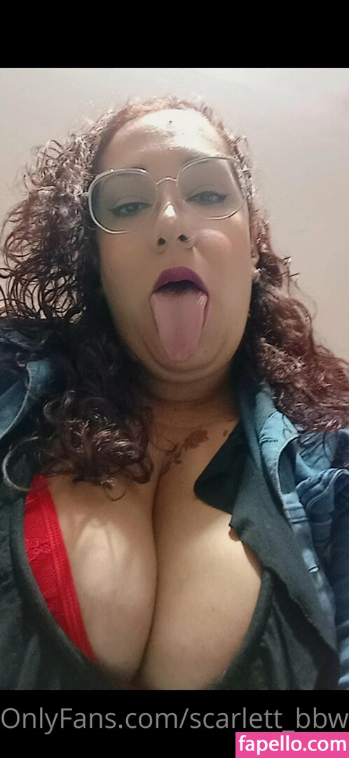 Scarlett Bbwhot Scarlett Hott Nude Leaked Onlyfans Photo Fapello