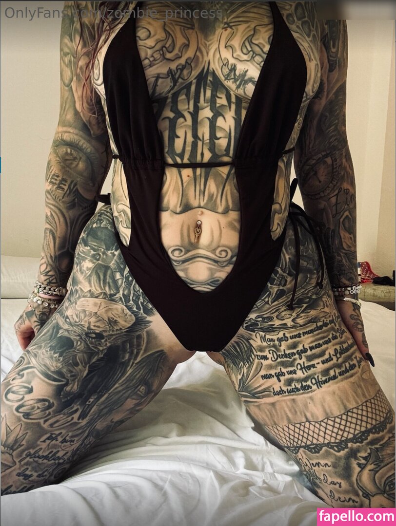 Zombieprinzessin Inked Zombieprincess Nude Leaked Photo Fapello