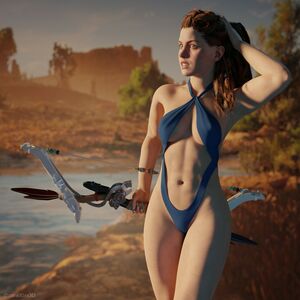 Alloy Horizon Zero Dawn nude #0198