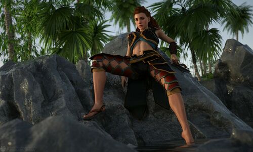 Alloy Horizon Zero Dawn nude #0557