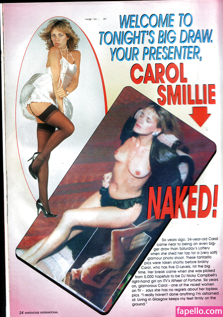Carol smillie nude