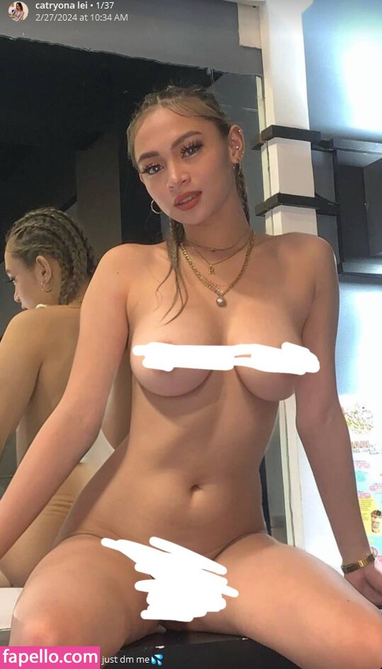 Catryona Lei Ryona Lei Perez  ayecatxryona Nude Leaked Photo  