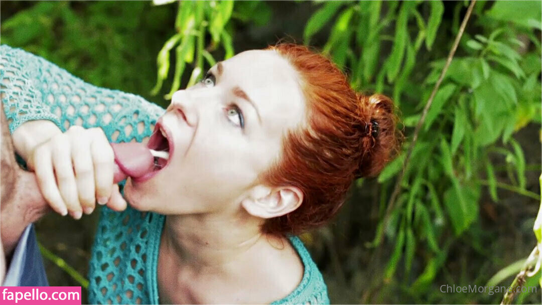 Pretty Redhead Fucking and sucking outdoor