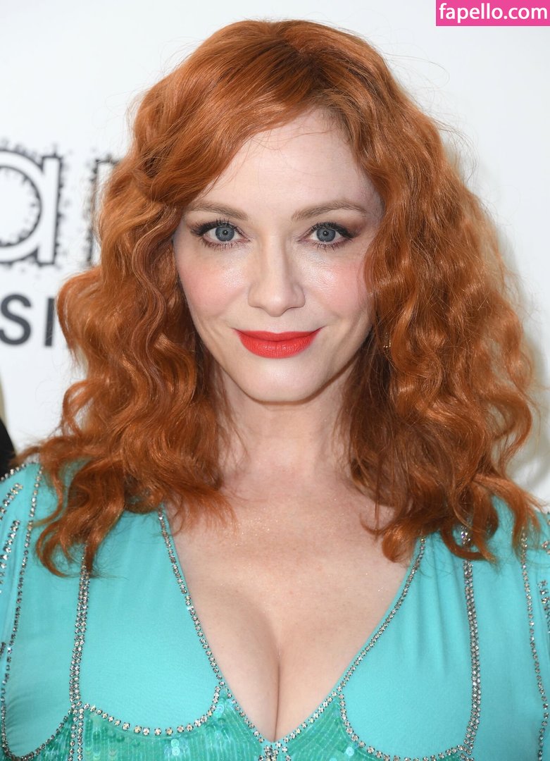 Christina Hendricks Actuallychristinahendricks Nude Leaked Photo Fapello