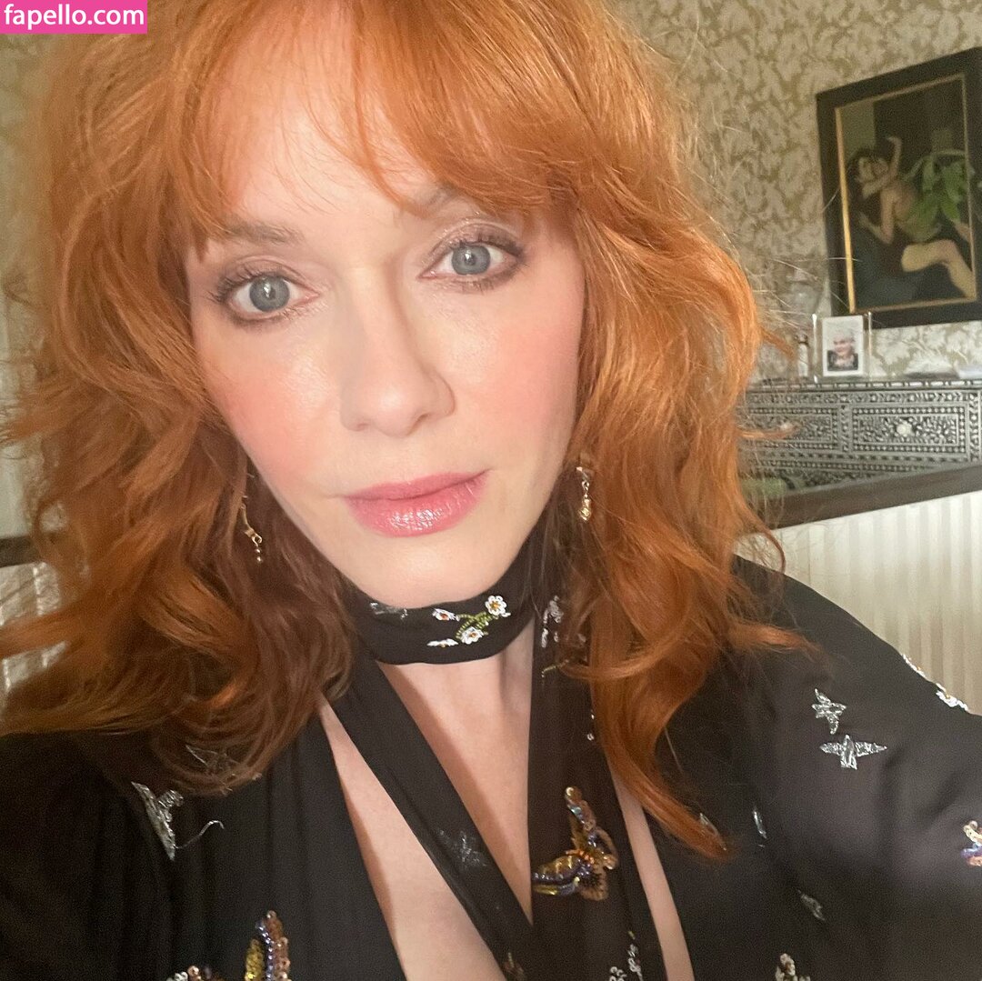 Christina Hendricks Actuallychristinahendricks Nude Leaked Photo Fapello