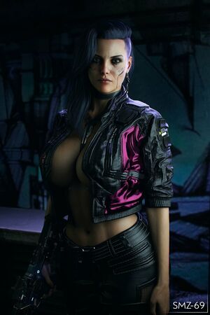 Cyberpunk 2077 nude #0357