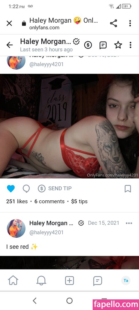 Haley Morgan leaked nude photo #0023 (Haley Morgan / haleyyy4201 / hayley.e.morgan)