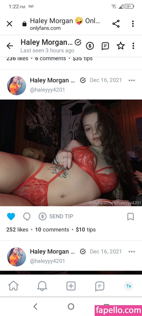 Haley Morgan leaked nude photo #0024 (Haley Morgan / haleyyy4201 / hayley.e.morgan)