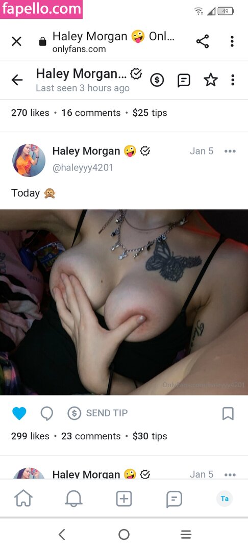 Haley Morgan leaked nude photo #0031 (Haley Morgan / haleyyy4201 / hayley.e.morgan)