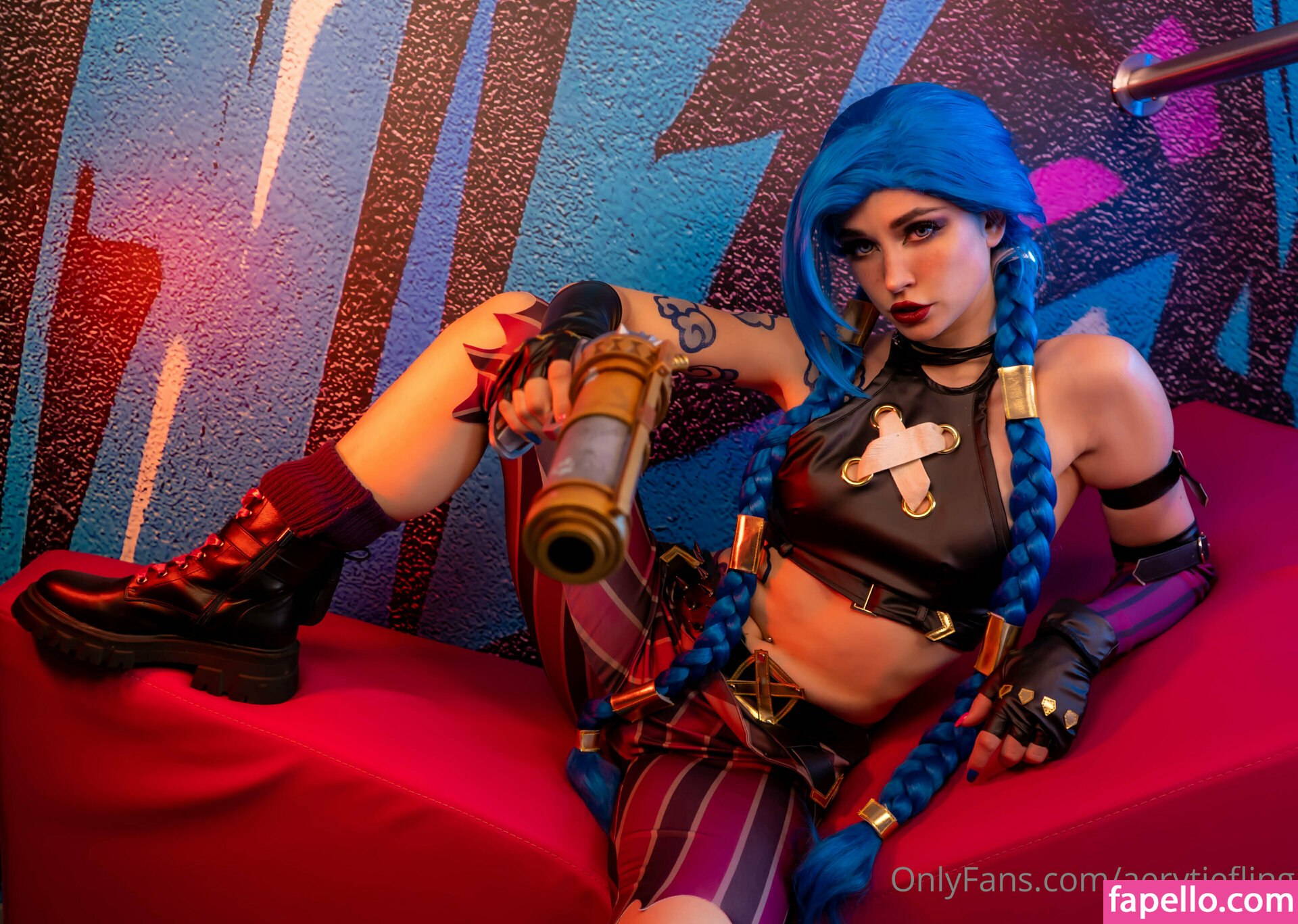 Jinx Cosplay Arcane erome Latest Exclusive Leaked Photos