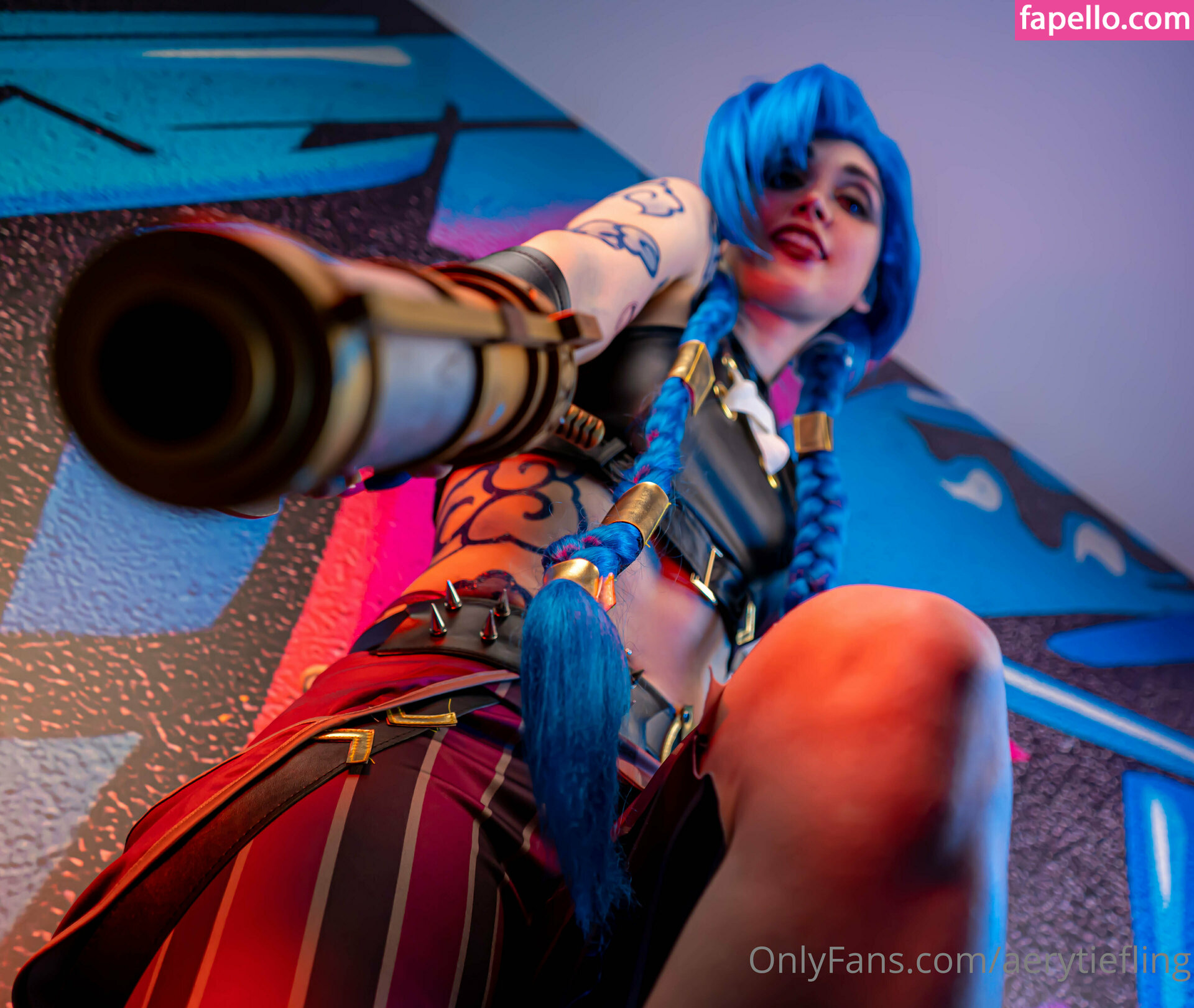 Jinx Cosplay Arcane erome Latest Exclusive Leaked Photos