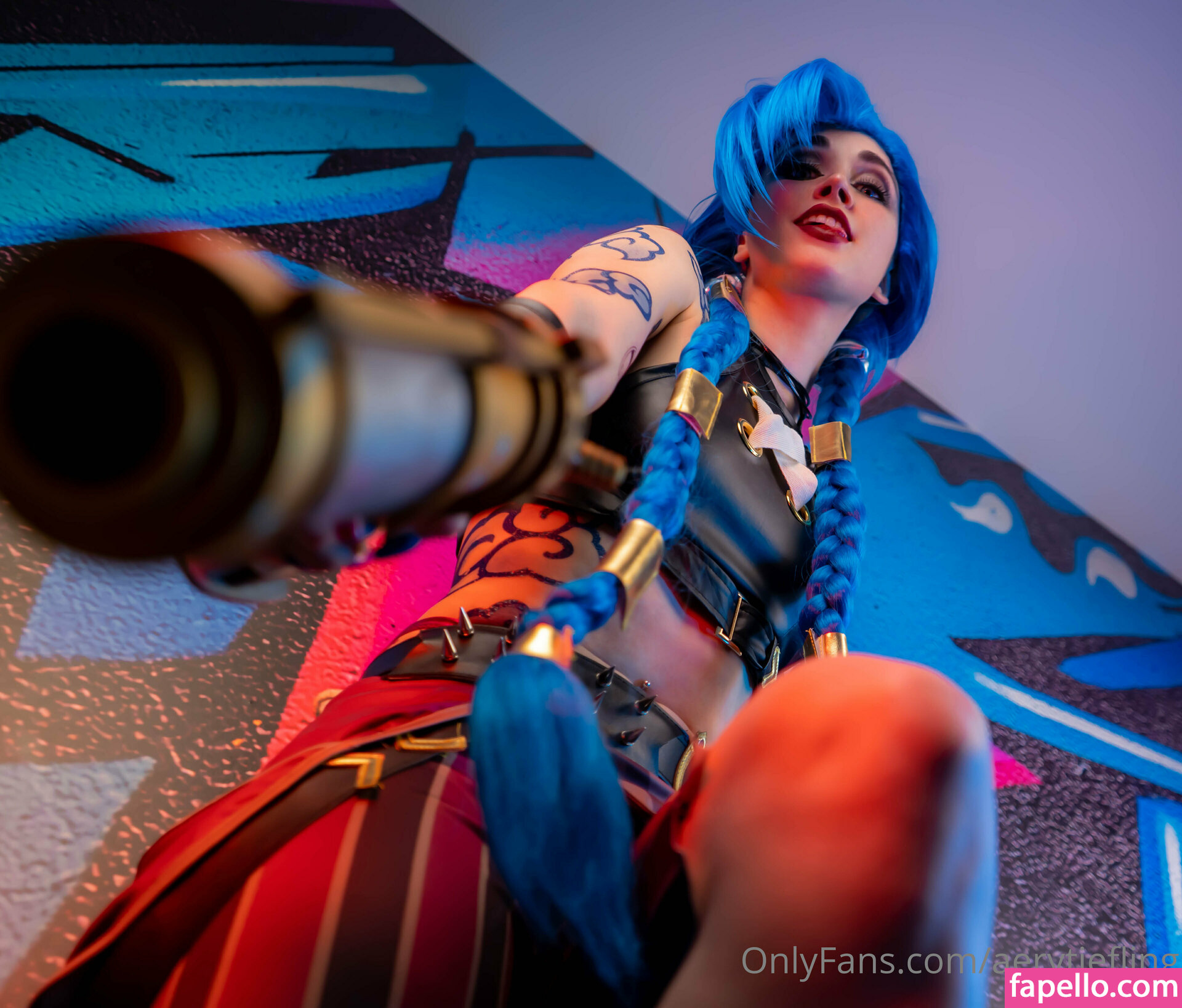 Jinx Cosplay Arcane erome Latest Exclusive Leaked Photos