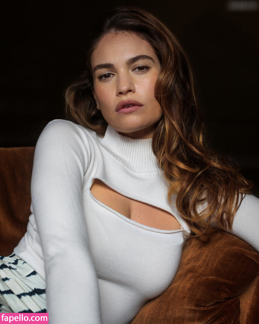 Lily James / lillyjames / lilyjamesofficial Nude Leaked OnlyFans Photo #812  - Fapello