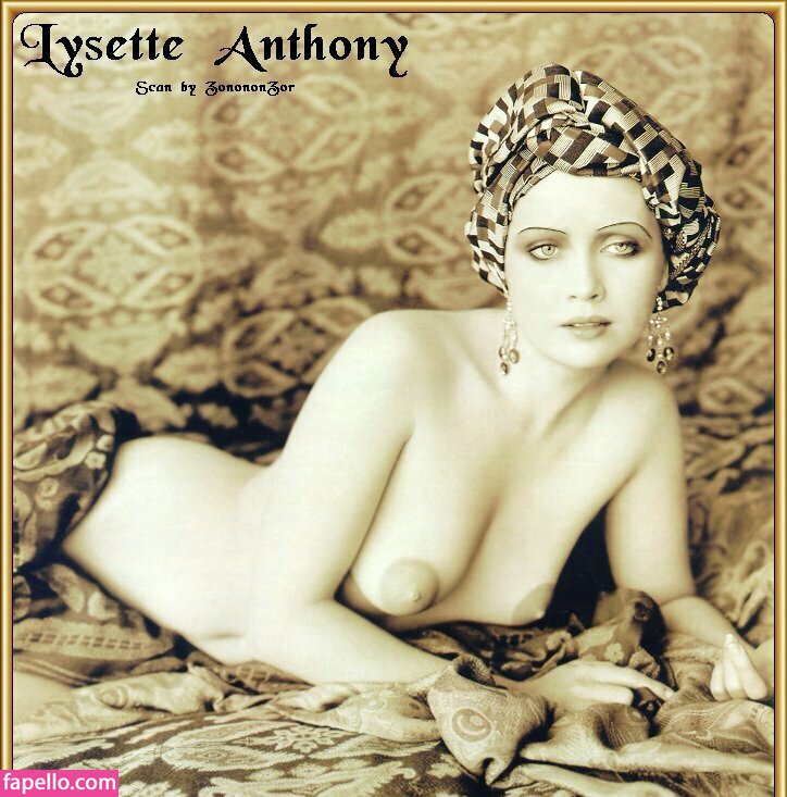 Lysette Anthony leaked nude photo #0012 (Lysette Anthony / chezlysette)