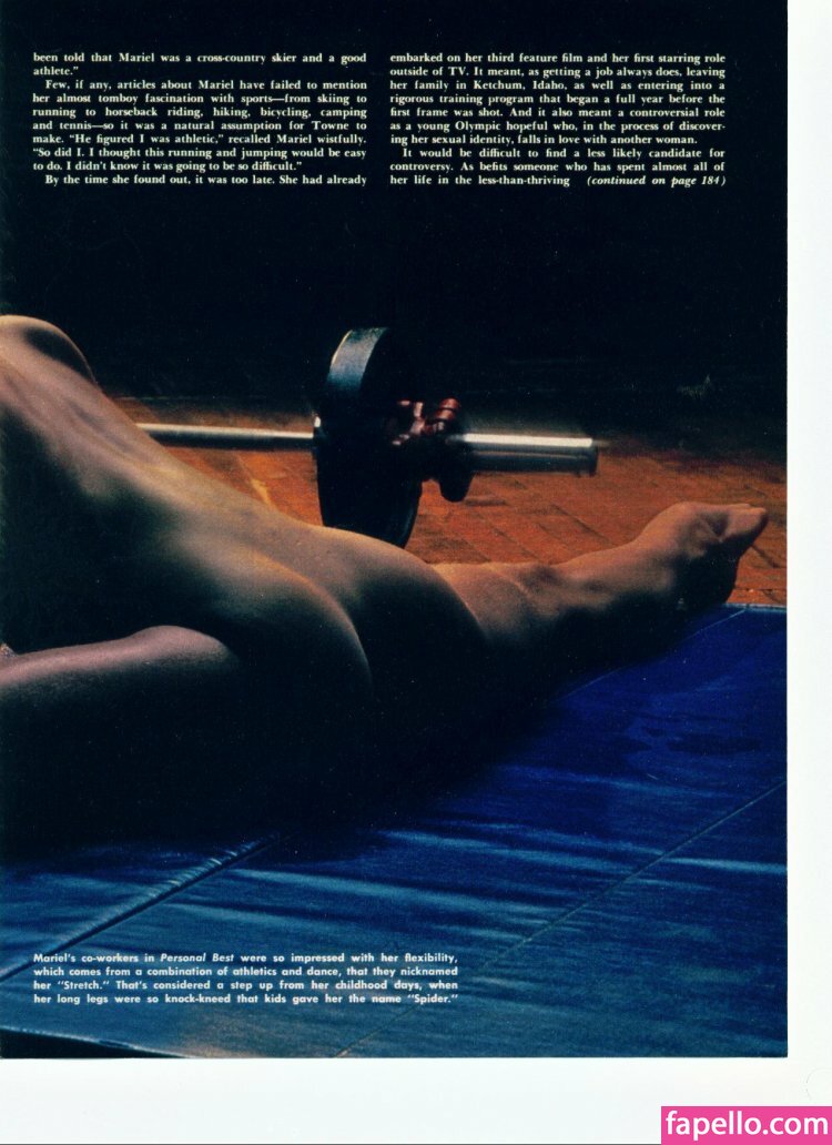 Mariel Hemingway leaked nude photo #0032 (Mariel Hemingway / marielhemingway)