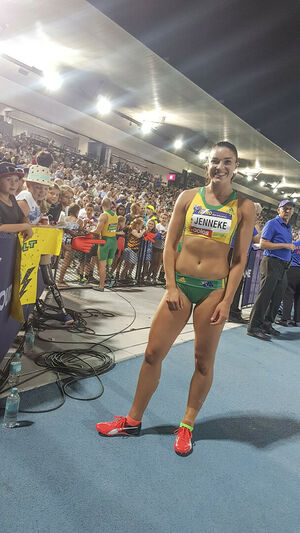 Michelle Jenneke nude #0060