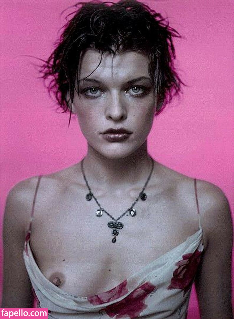 Milla Jovovich leaked nude photo #0031 (Milla Jovovich / millajovovich)