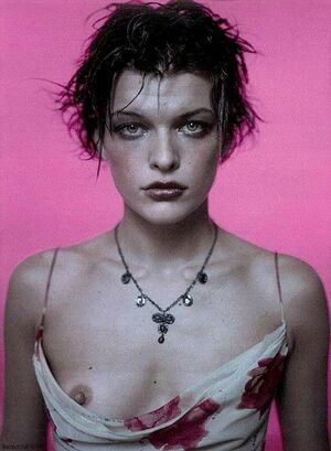 Milla Jovovich nude #0031