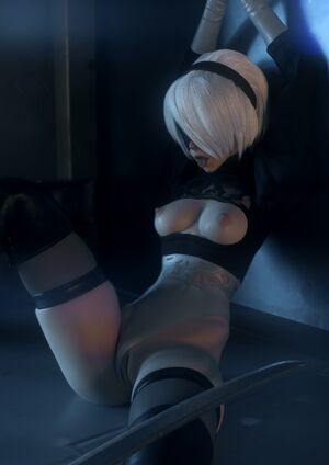 Nier Automata YoRHa nude #0134