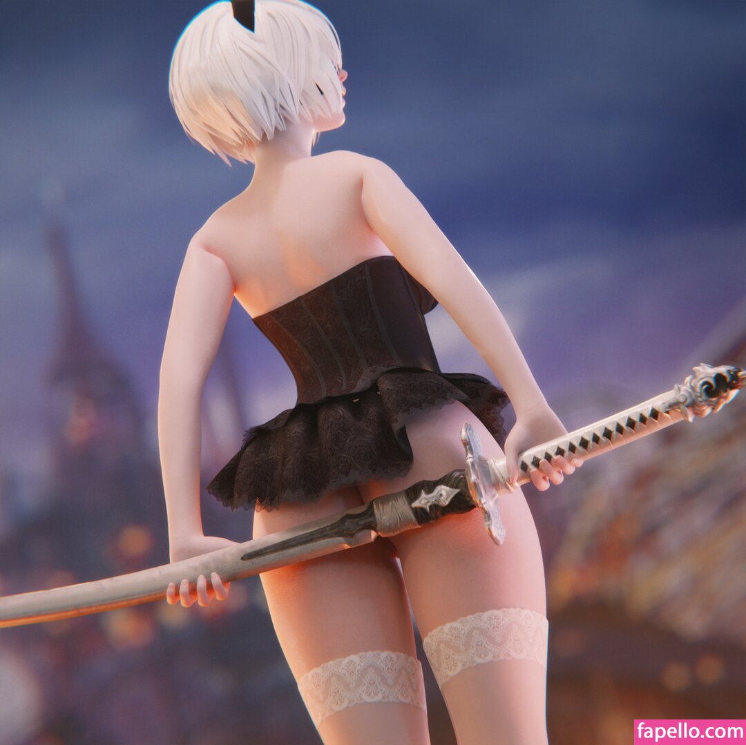 Nier Automata YoRHa leaked nude photo #0195 (Nier Automata YoRHa / yorha.2.b)