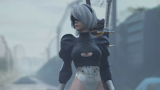 Nier Automata YoRHa nude #0235