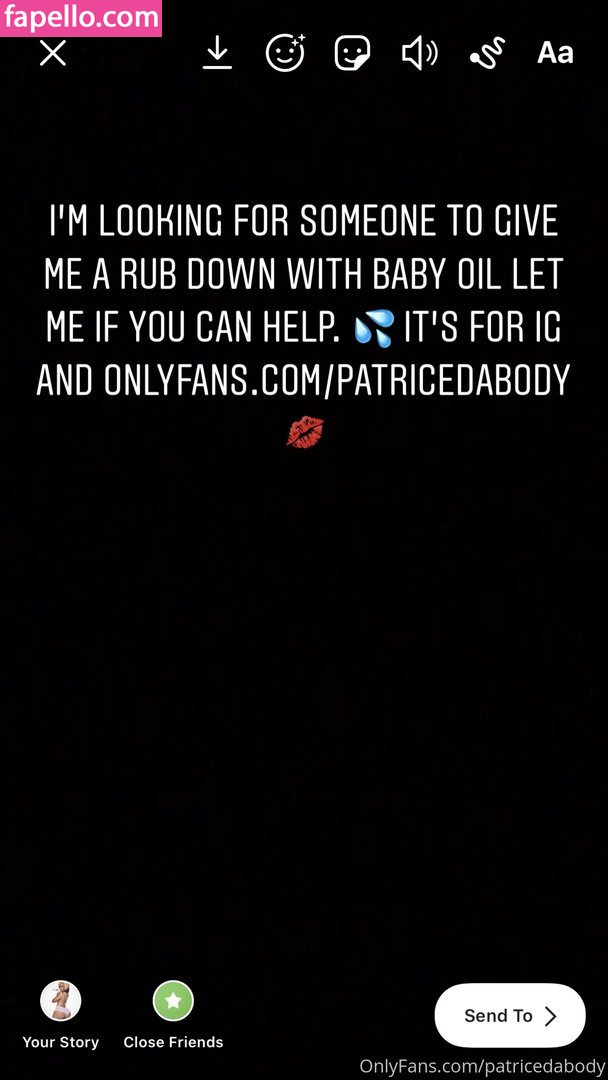 Patricedabody leaked nude photo #0002 (Patricedabody / patricedabody2)