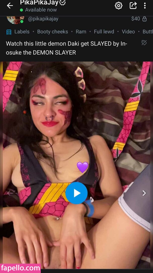 PikaPikaJay pika girl sexy pikacheekss Nude Leaked OnlyFans  