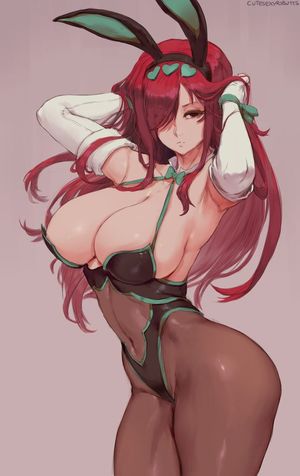 Thicc Anime Waifus nude #0108